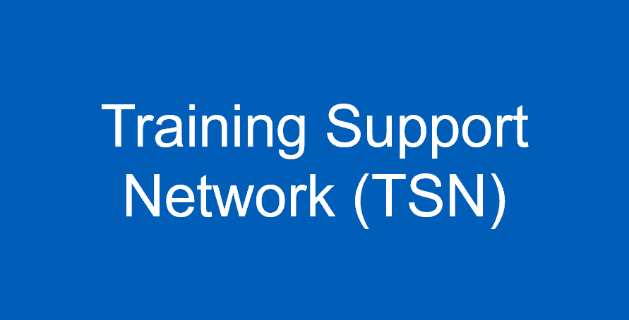 Training Support Network button