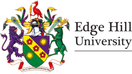 edgehill university logo with link to the University website